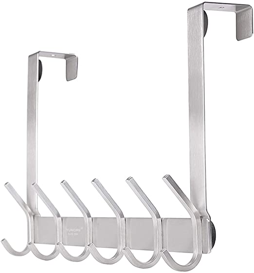 Over The Door Hook Stainless Steel Heavy Duty Door Hanger – Space