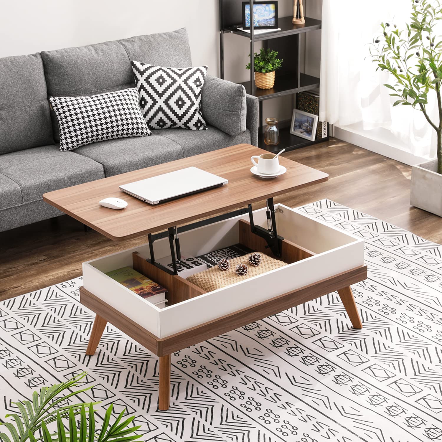 Scenery table/top　Tag　入手困難品 Hinoki Wood Side Table | Minimalist Wood Accent Table – The