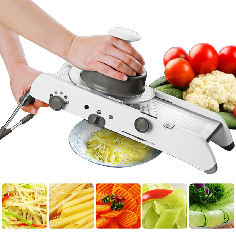 Mandoline Slicer for Food and Vegetables -VEKAYA Adjustable Kitchen  Vegetable Sl