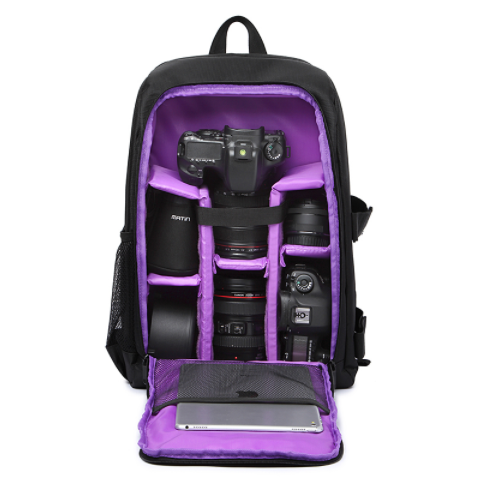 DSLR Camera Backpack Bag  for Camera  Lenses   and Photography Accessories