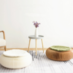 Portable and Foldable Virgin Kraft Paper Stool Bench Ottoman