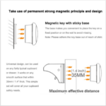 Safety Baby Magnetic Cabinet Locks - No Tools Needed (8 Locks + 2 Keys)